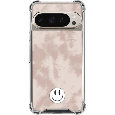 Taupe Tie Dye Pixel 9/9 Pro Clear Case